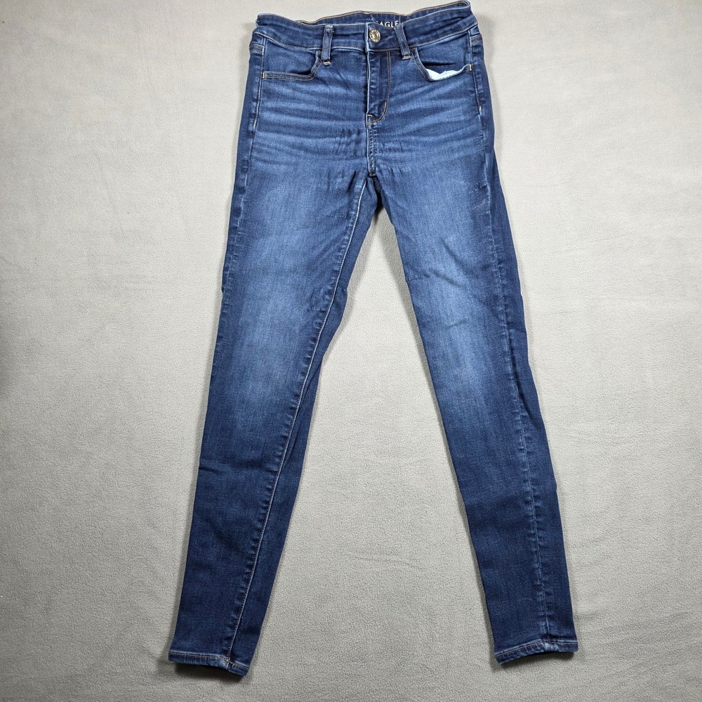 American Eagle Jeans Womens 4 Blue Jegging Hi-Rise Ne(x)t Level Stretch